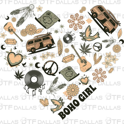 Music Festival Designs Digital PNG - DTF Dallas 