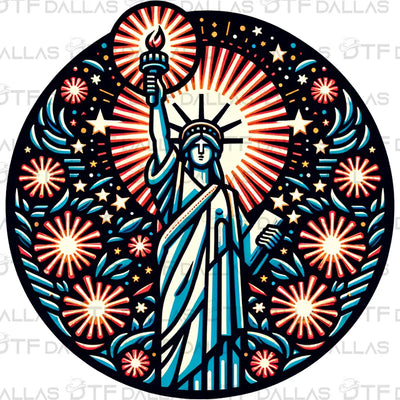 Independence Day 4th of July Designs Digital PNG - DTF Dallas 