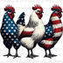 Independence Day 4th of July Designs Digital PNG - DTF Dallas 