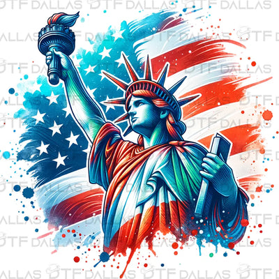 Independence Day 4th of July Designs Digital PNG - DTF Dallas 