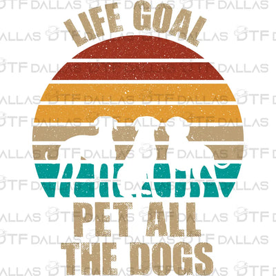 National Dog Day Designs Digital PNG - DTF Dallas 