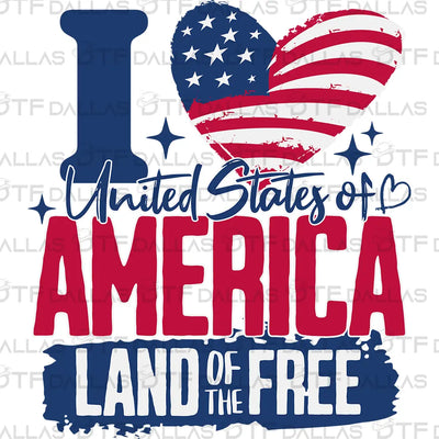 Independence Day 4th of July Designs Digital PNG - DTF Dallas 