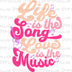 Music Festival Designs Digital PNG - DTF Dallas 