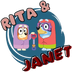 Bluey Rita And Janet Design - DTF Ready To Press