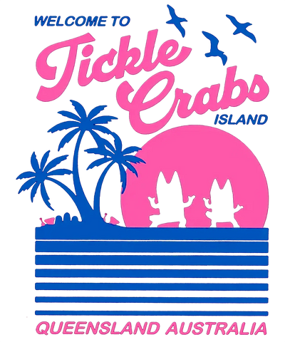 Bluey in Australia Design - DTF Ready To Press - DTF Dallas 