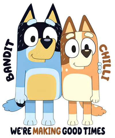 Matching Best Friend Bluey Design | DTF Dallas - DTF Dallas 