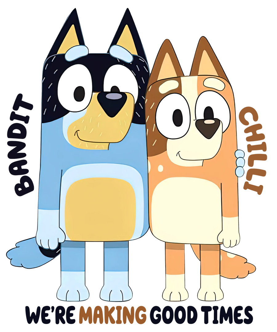 Matching Best Friend Bluey Design | DTF Dallas