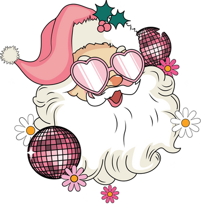 Christmas Sweet Santa Design - DTF Ready To Press - DTF Dallas 