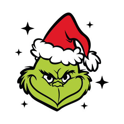Grinch Christmas Design DTF-Ready to Press (V1) | DTF Dallas - DTF Dallas 