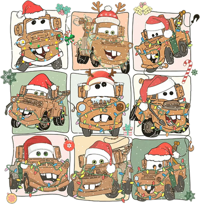 Mater Christmas Design - DTF Ready To Press - DTF Dallas 