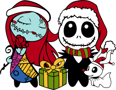 Nightmare Before Christmas DTF Ready Press | DTF Dallas - DTF Dallas 
