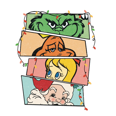 Christmas Grinch Design DTF-Ready to Press (V2) | DTF Dallas - DTF Dallas 