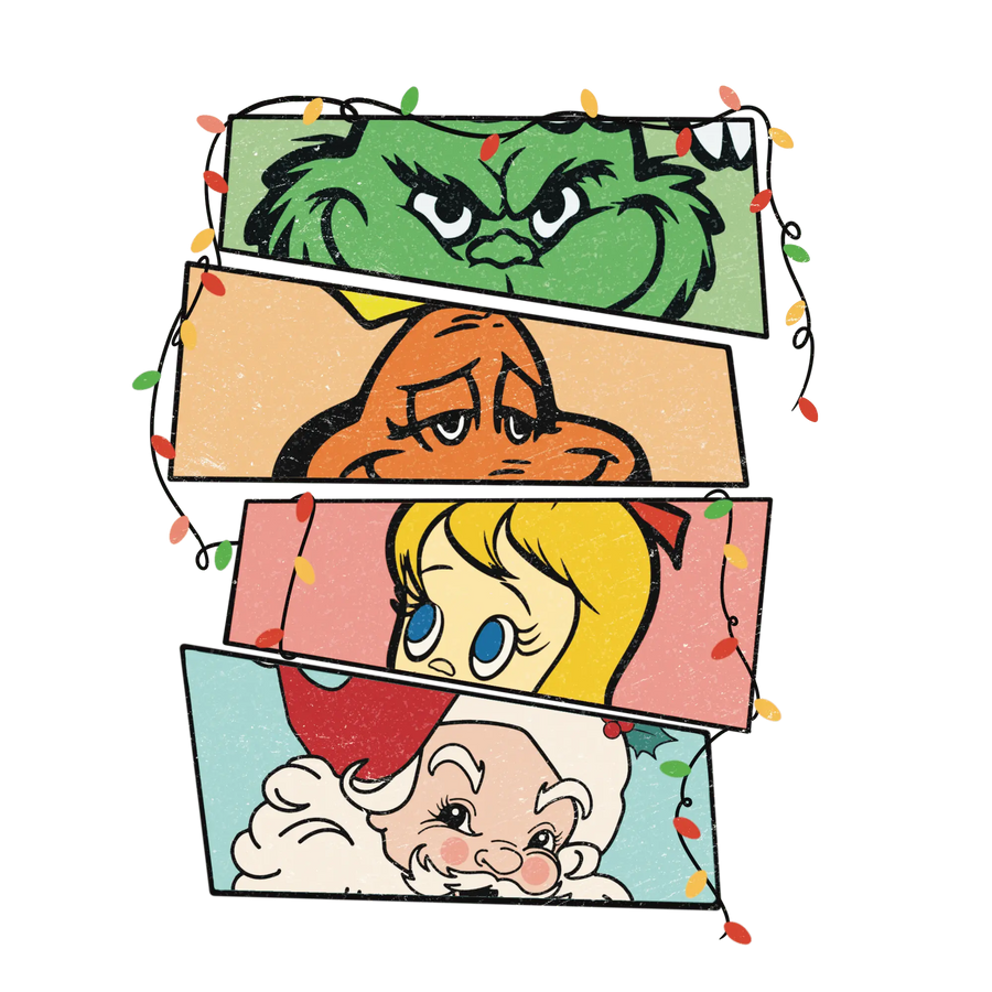 Christmas Grinch Design DTF-Ready to Press (V2) | DTF Dallas