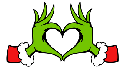 Grinch Christmas Design DTF-Ready to Press (V2) | DTF Dallas - DTF Dallas 