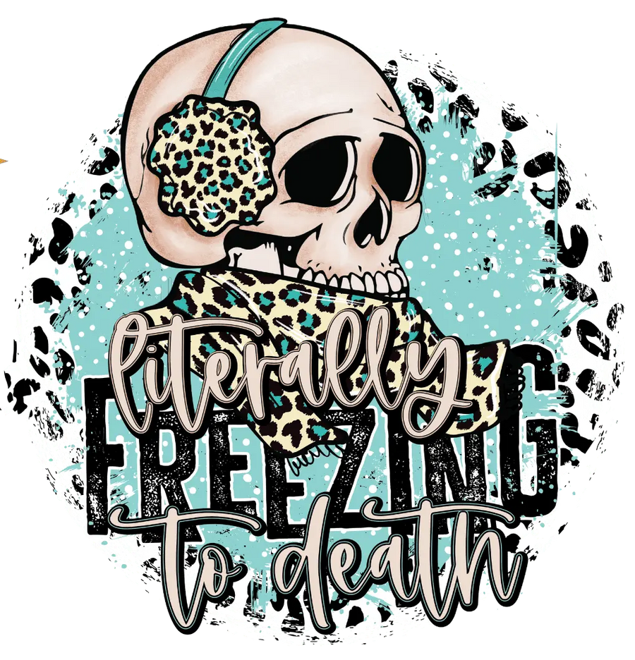 Freezing to Death Christmas Design | DTF Dallas