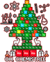 Chemistree Christmas Design - DTF Ready To Press