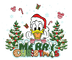 Donald Duck Christmas Tree Design | DTF Dallas