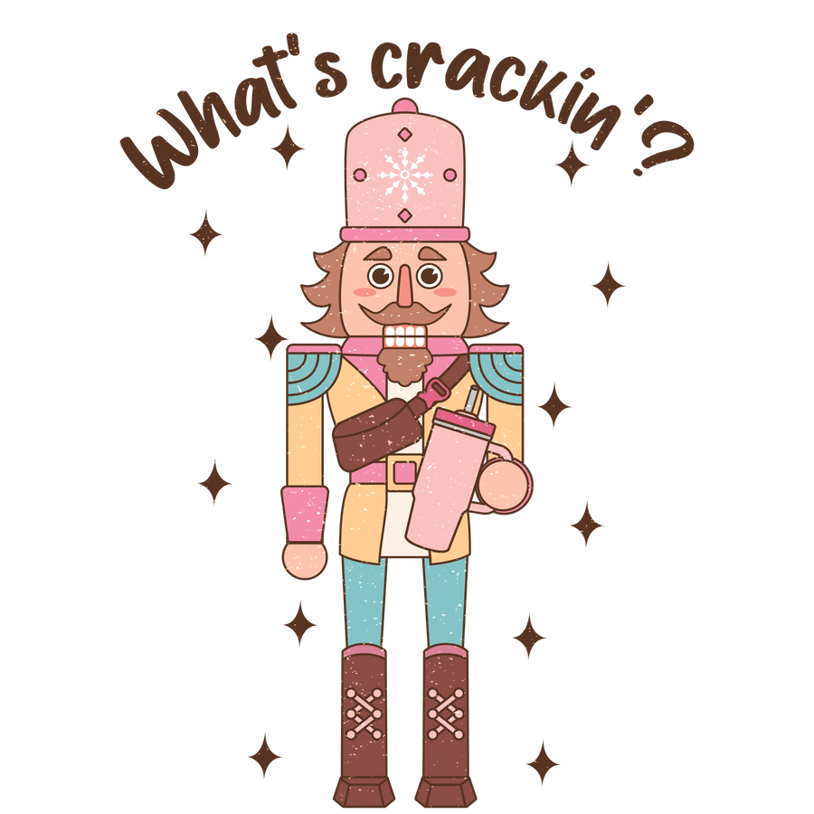What's Crackin Christmas DTF Ready to Press | DTF Dallas