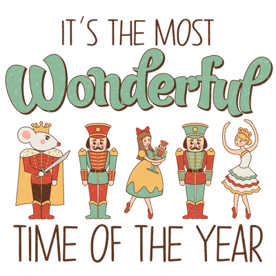 Wonderful Time of the Year - Christmas Design | DTF Dallas - DTF Dallas 