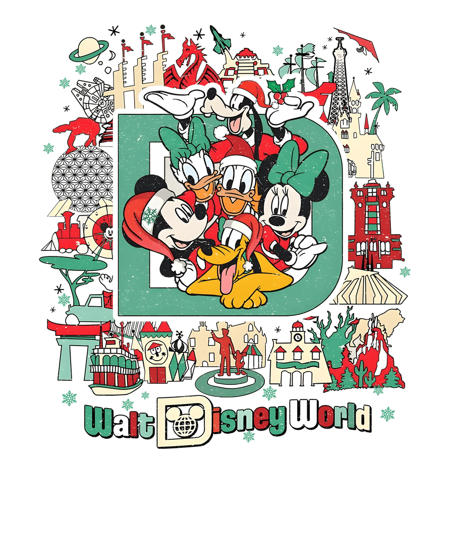 Walt Disney World Christmas Design | DTF Dallas