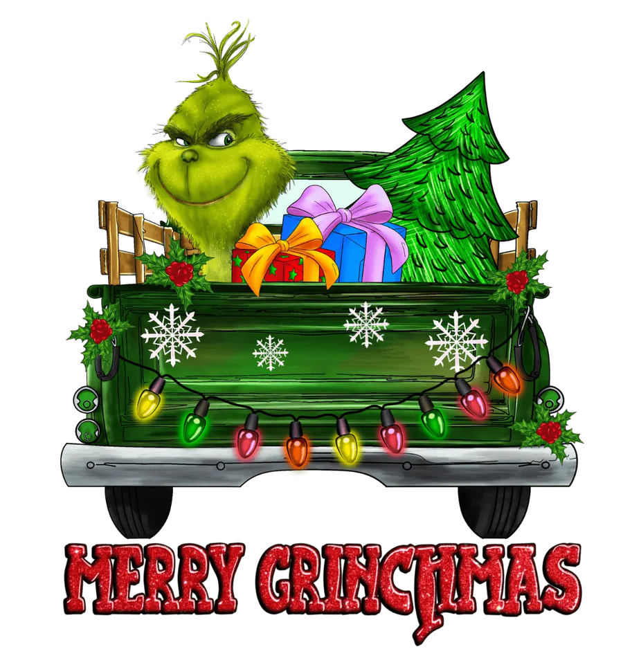 Merry Grinchmas DTF Design - Ready to Press V1 | DTF Dallas