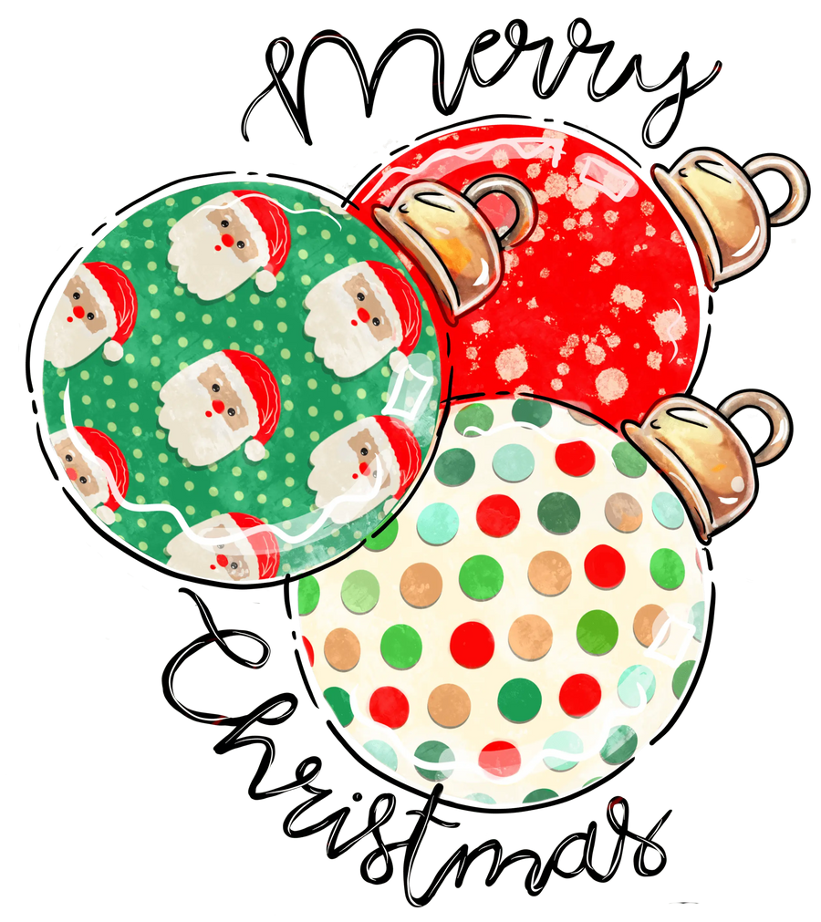 Merry Christmas DTF Design - Ready to Press V20 | DTF Dallas