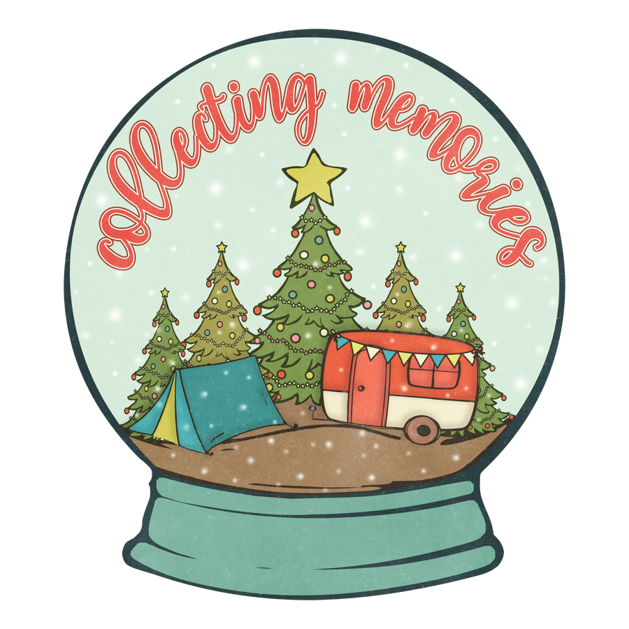 Christmas Snowball Design - DTF Ready To Press