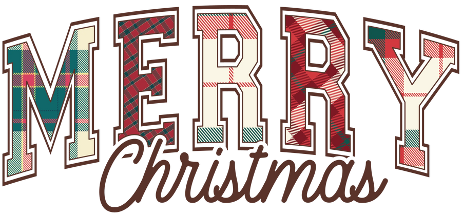 Merry Christmas DTF Design - Ready to Press V21 | DTF Dallas