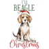 I'll Beagle Christmas Dog Design - DTF Ready To Press