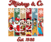 Mickey And Co Christmas Design - DTF Ready To Press