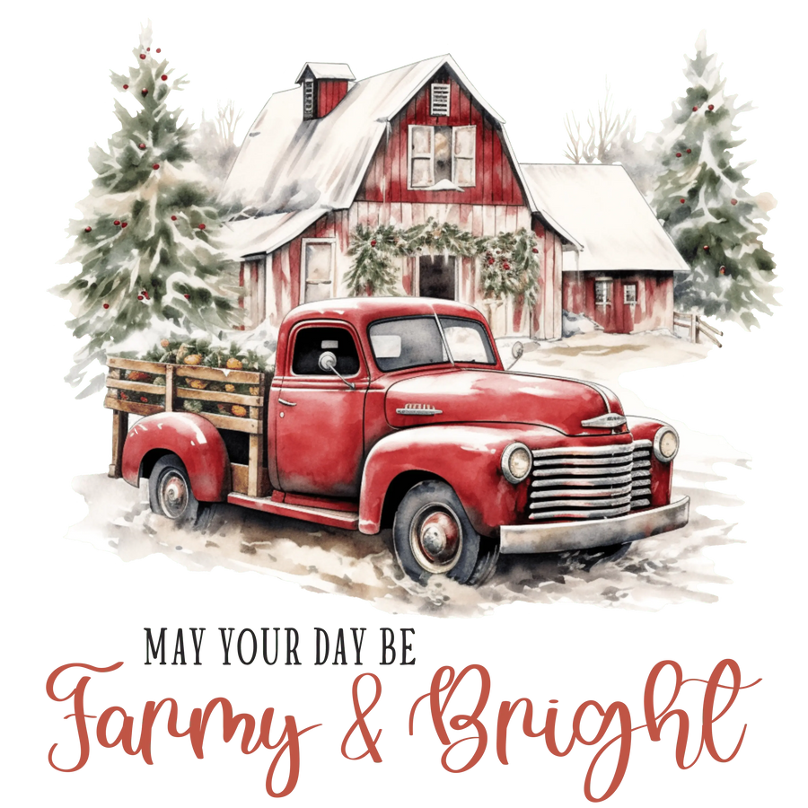 Farmy and Bright Christmas Design | DTF Dallas