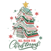 All Book For Christmas Tree Design - DTF Ready To Press