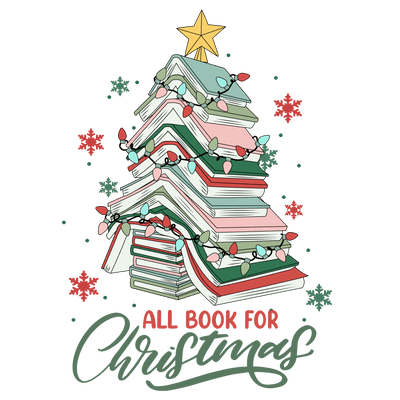 All Book for Christmas Tree Design | DTF Dallas - DTF Dallas 