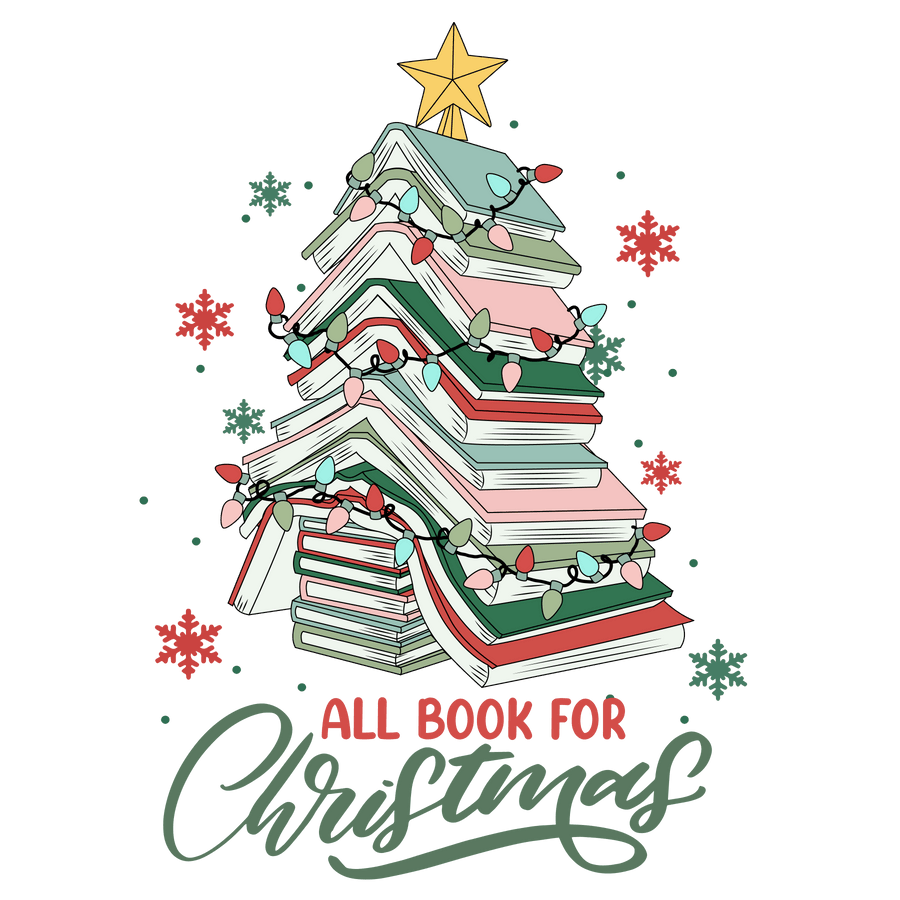 All Book for Christmas Tree Design | DTF Dallas