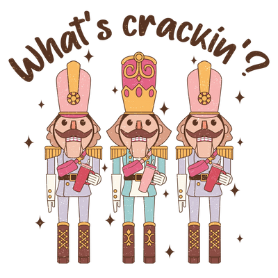 What's Crackin Christmas DTF Ready to Press V1 | DTF Dallas - DTF Dallas 