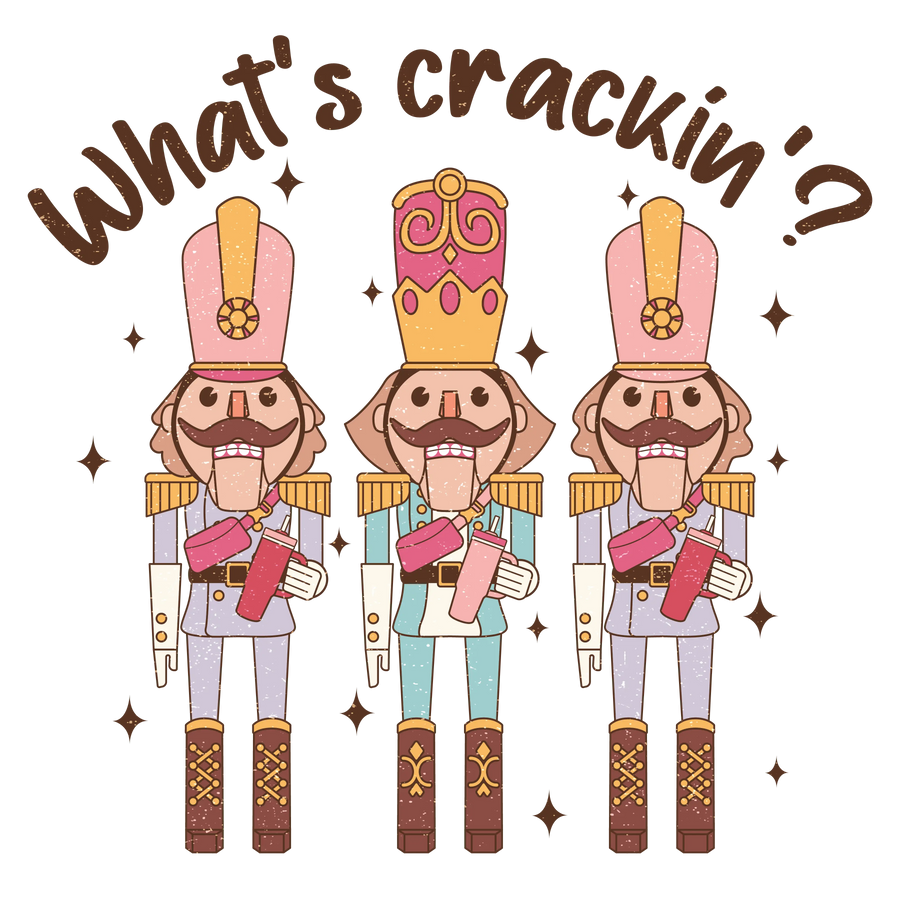What's Crackin Christmas DTF Ready to Press V1 | DTF Dallas