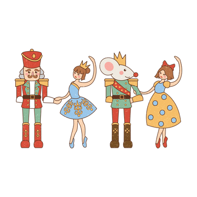 Nutcracker Ballet Christmas Design | DTF Dallas - DTF Dallas 