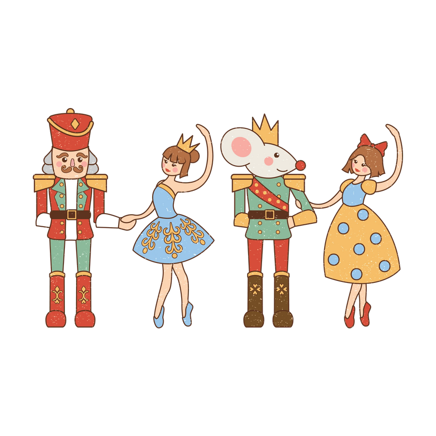 Nutcracker Ballet Christmas Design | DTF Dallas