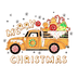 Merry Christmas Candy Truck Design - DTF Ready To Press