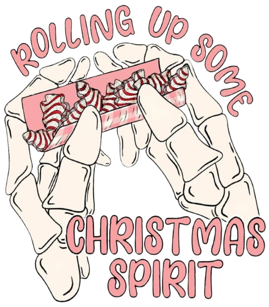 Christmas Spirit Design - DTF Ready To Press