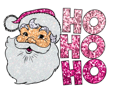 Ho Ho Ho Christmas Design DTF-Ready Press (V3) | DTF Dallas - DTF Dallas 