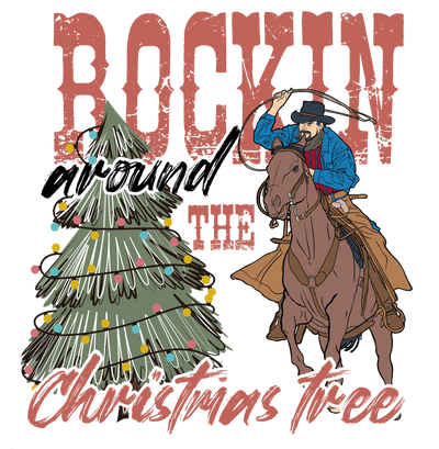 Christmas Tree Design DTF-Ready to Press (V4) | DTF Dallas - DTF Dallas 