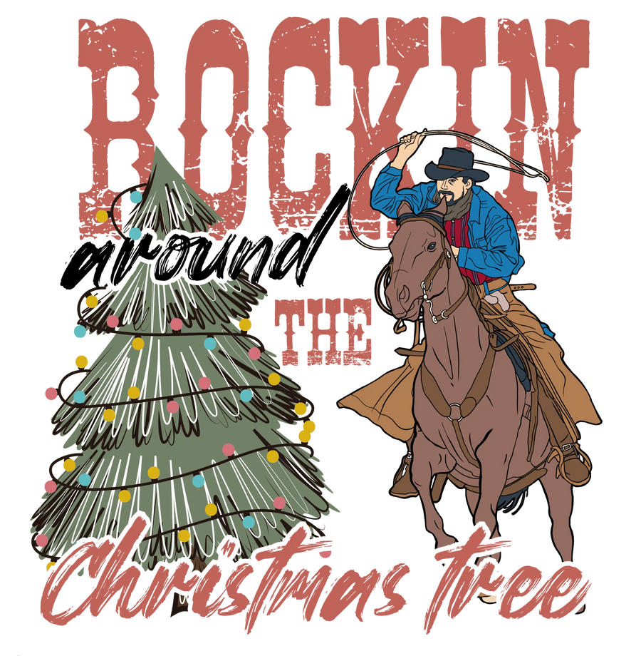 Christmas Tree Design DTF-Ready to Press (V4) | DTF Dallas