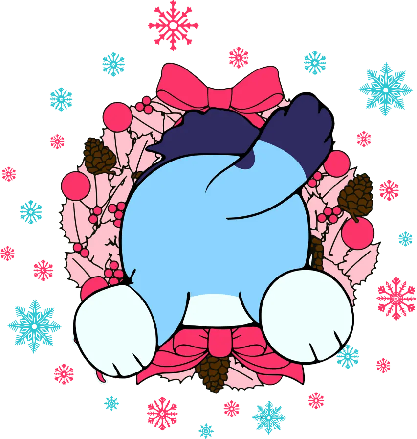 Bluey Christmas Design DTF-Ready to Press (V3) | DTF Dallas
