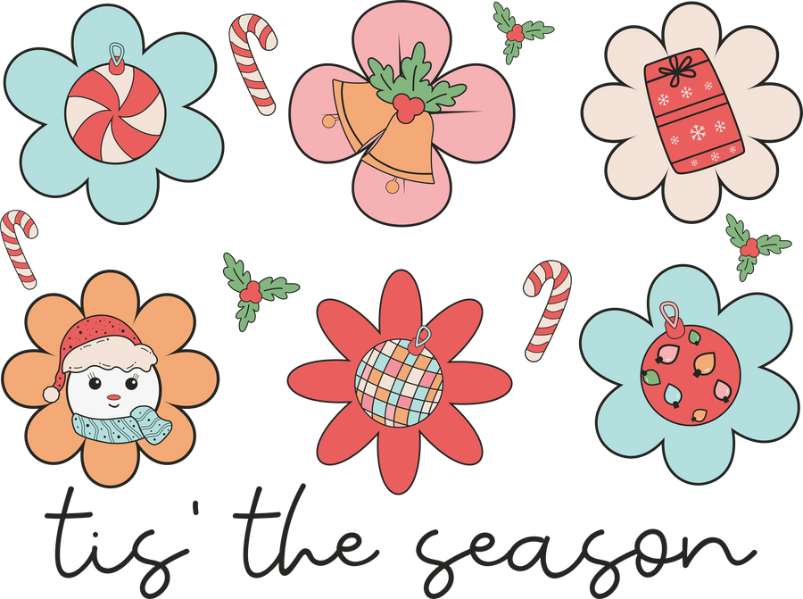 Tis the Season Christmas DTF Ready to Press V2 | DTF Dallas