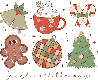 Jingle All the Way Christmas Design | DTF Dallas - DTF Dallas 