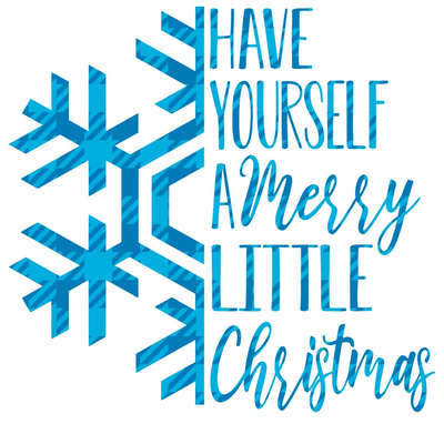 Christmas Snowflake Design - DTF Ready To Press - DTF Dallas 
