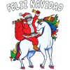 Feliz Navidad Christmas Design - DTF Ready To Press