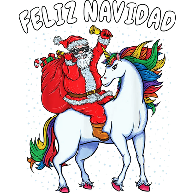 Feliz Navidad Christmas Design DTF-Ready Press | DTF Dallas - DTF Dallas 