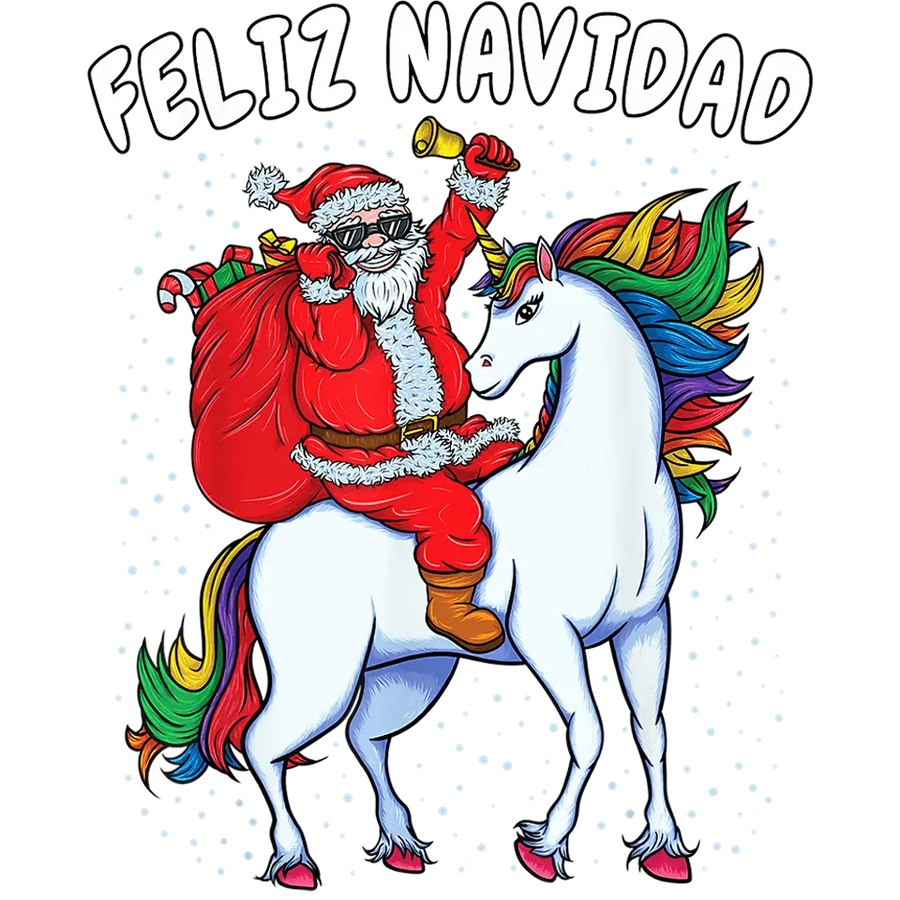 Feliz Navidad Christmas Design DTF-Ready Press | DTF Dallas